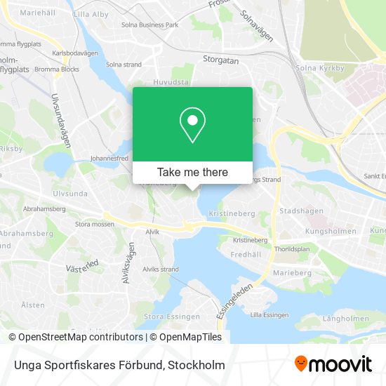 Unga Sportfiskares Förbund map