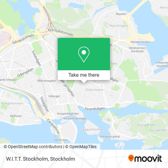 W.I.T.T. Stockholm map