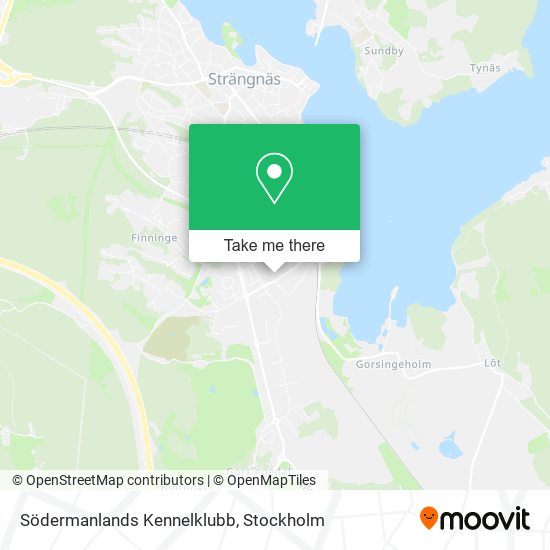 Södermanlands Kennelklubb map