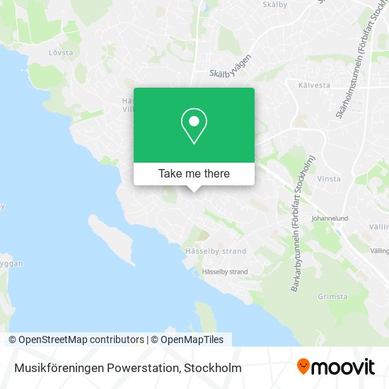 Musikföreningen Powerstation map