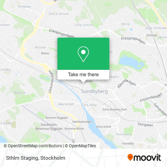 Sthlm Staging map