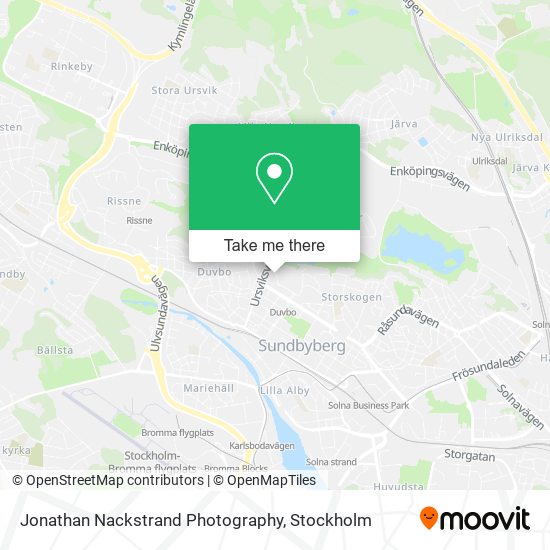 Jonathan Nackstrand Photography map