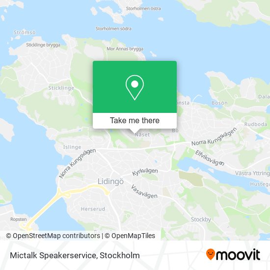 Mictalk Speakerservice map