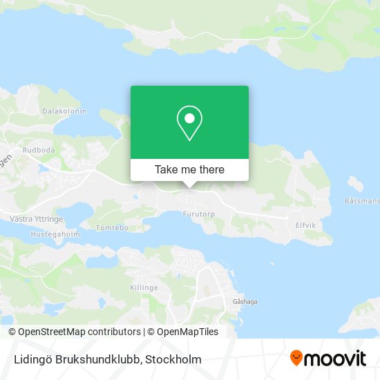 Lidingö Brukshundklubb map