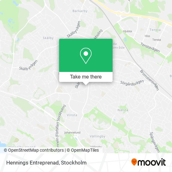 Hennings Entreprenad map