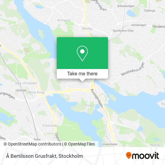 Å Bertilsson Grusfrakt map