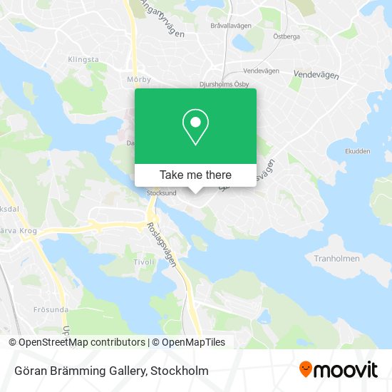 Göran Brämming Gallery map