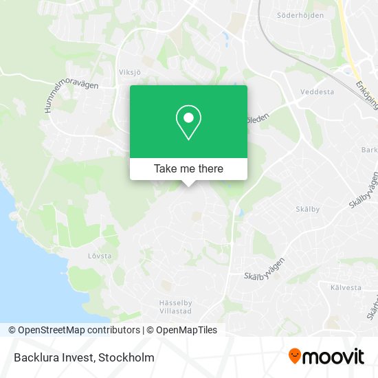 Backlura Invest map