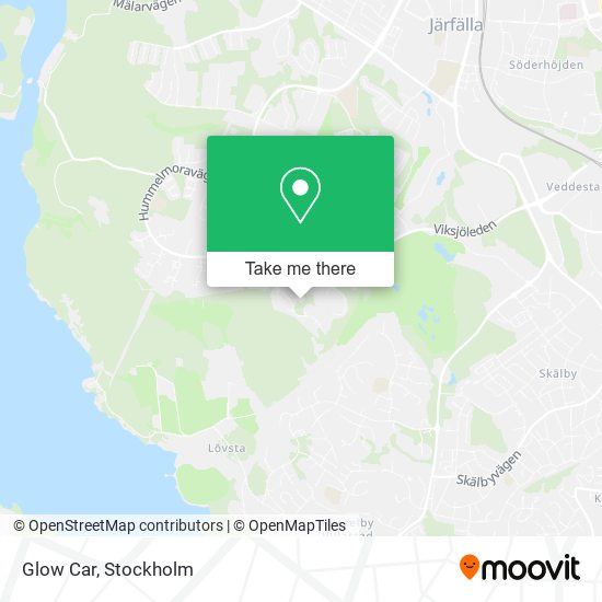 Glow Car map