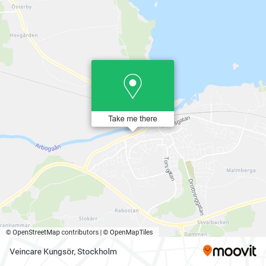 Veincare Kungsör map