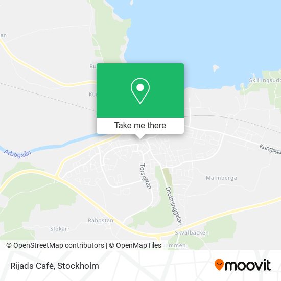 Rijads Café map