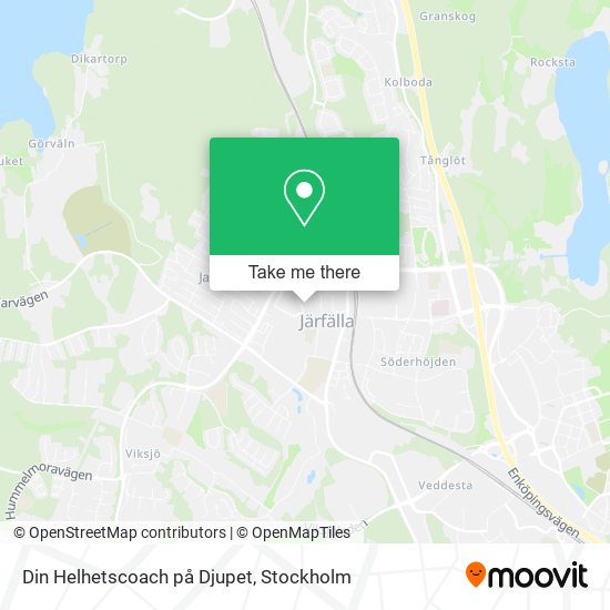 Din Helhetscoach på Djupet map