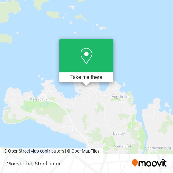 Macstödet map