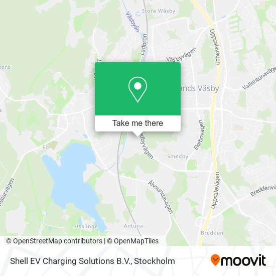 Shell EV Charging Solutions B.V. map