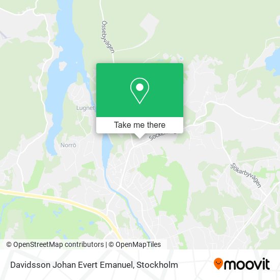 Davidsson Johan Evert Emanuel map