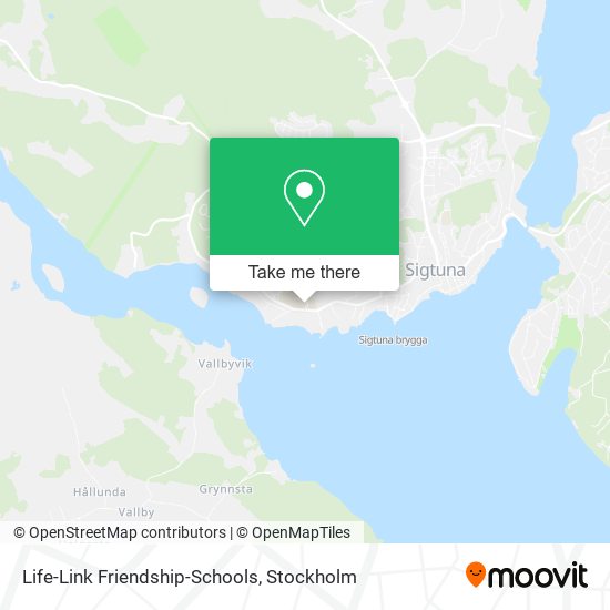 Life-Link Friendship-Schools map