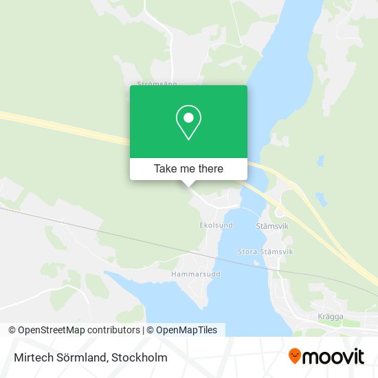 Mirtech Sörmland map