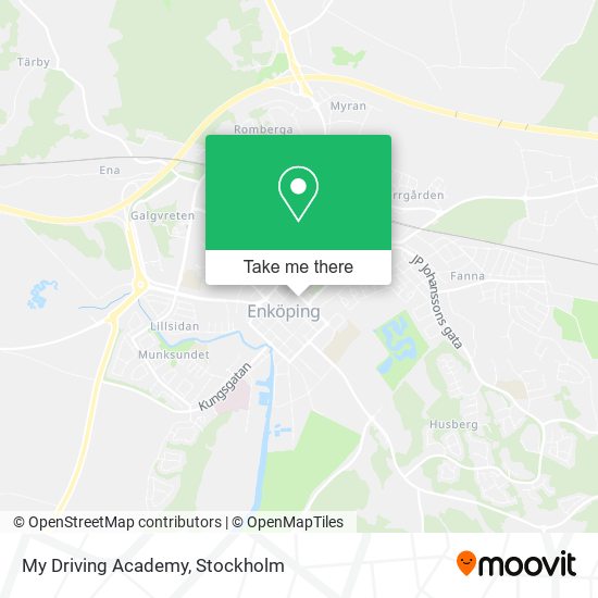 My Driving Academy map