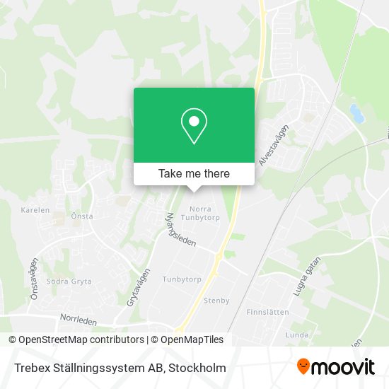 Trebex Ställningssystem AB map