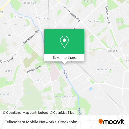 Teliasonera Mobile Networks map