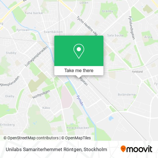 Unilabs Samariterhemmet Röntgen map