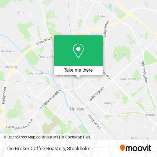 The Broker Coffee Roastery map