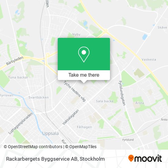 Rackarbergets Byggservice AB map