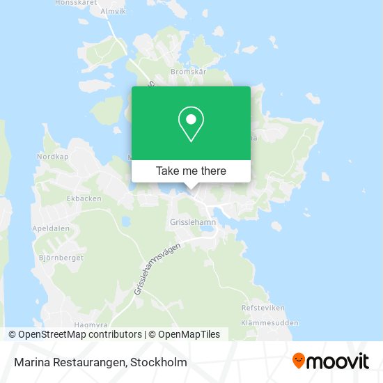 Marina Restaurangen map