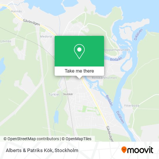 Alberts & Patriks Kök map