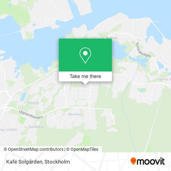 Kafé Solgården map