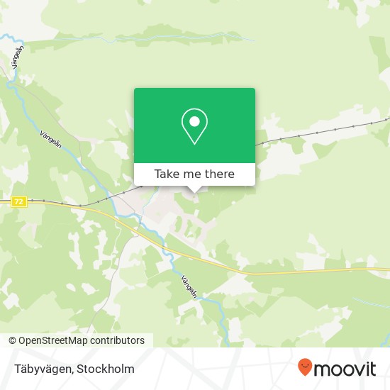 Täbyvägen map