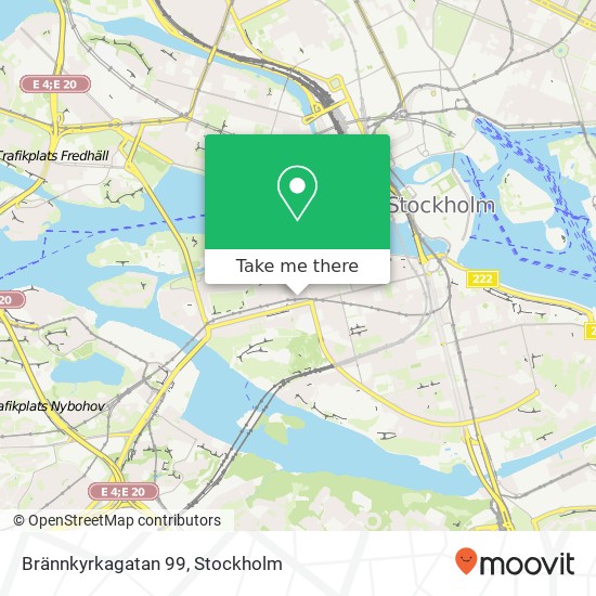 Brännkyrkagatan 99 map