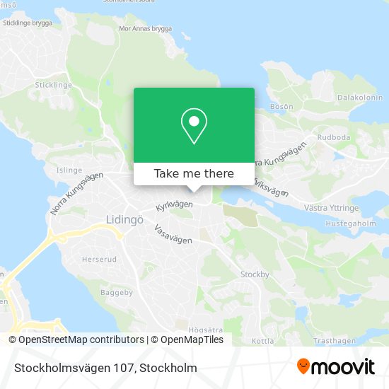 Stockholmsvägen 107 map