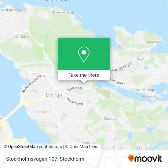 Stockholmsvägen 107 map