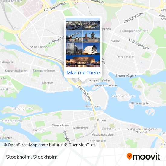 Stockholm map