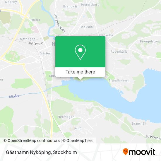 Gästhamn Nyköping map