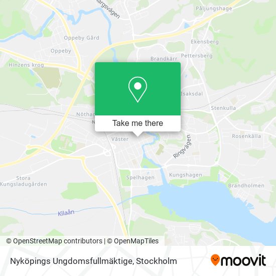 Nyköpings Ungdomsfullmäktige map