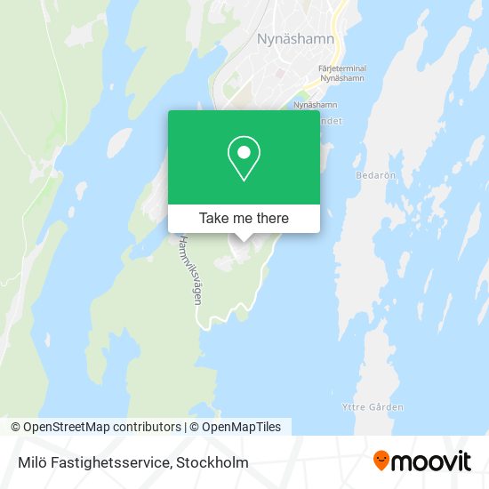 Milö Fastighetsservice map