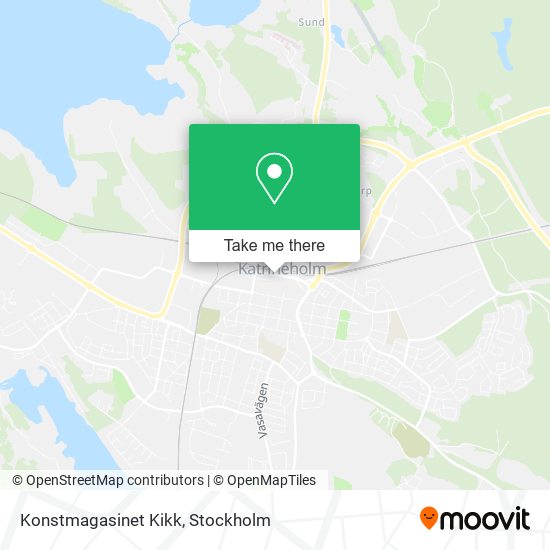 Konstmagasinet Kikk map