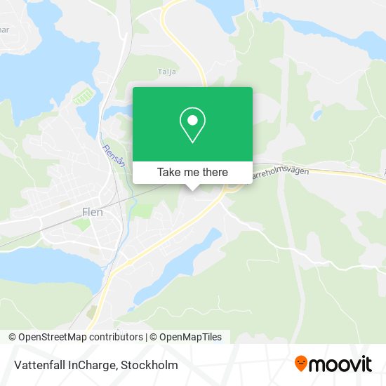 Vattenfall InCharge map