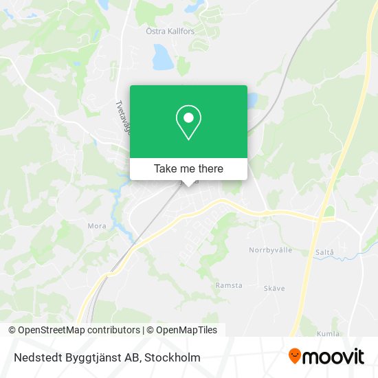 Nedstedt Byggtjänst AB map