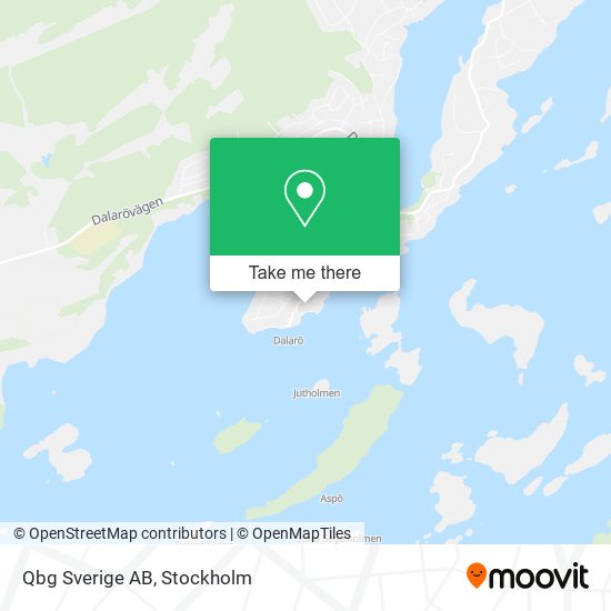 Qbg Sverige AB map