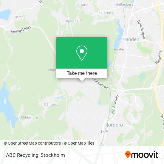 ABC Recycling map
