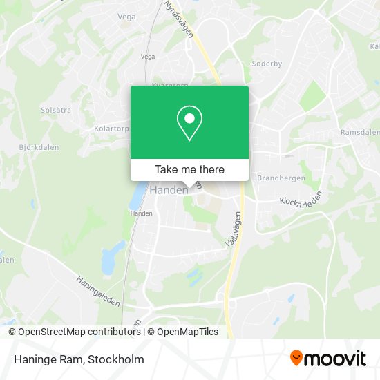 Haninge Ram map