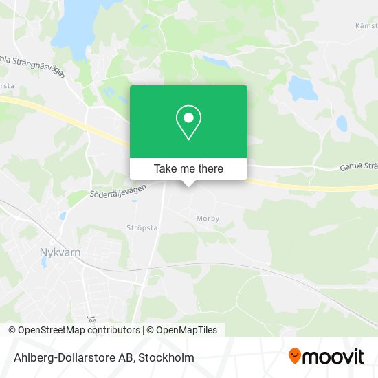 Ahlberg-Dollarstore AB map