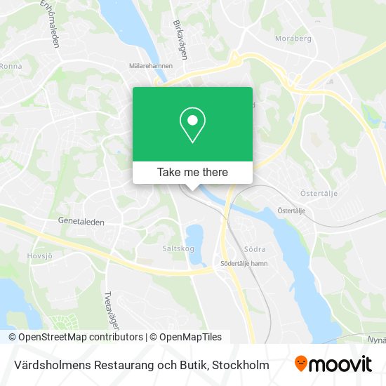 Värdsholmens Restaurang och Butik map