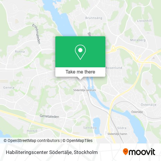 Habiliteringscenter Södertälje map