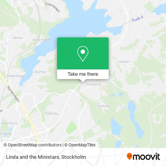 Linda and the Ministars map