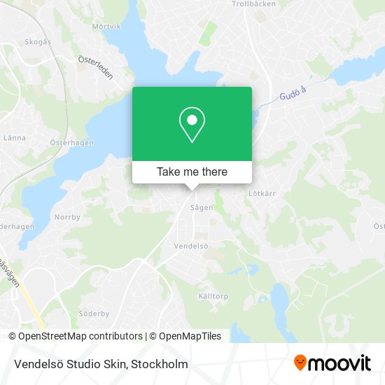 Vendelsö Studio Skin map