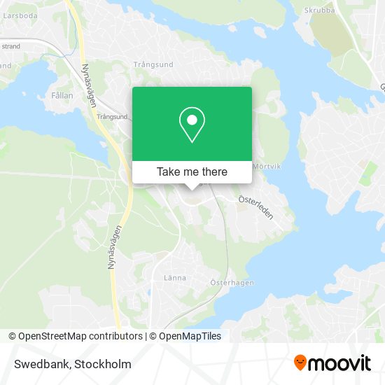 Swedbank map